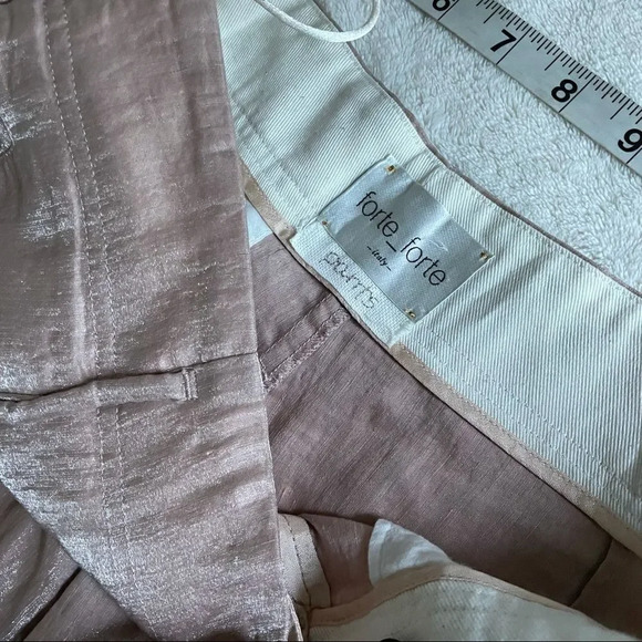 Forte Forte "Iridescent" pants in satiny linen. - Picture 12 of 14